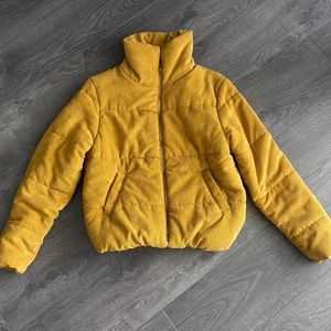 Yellow bomber jacket from Urban Planet size S